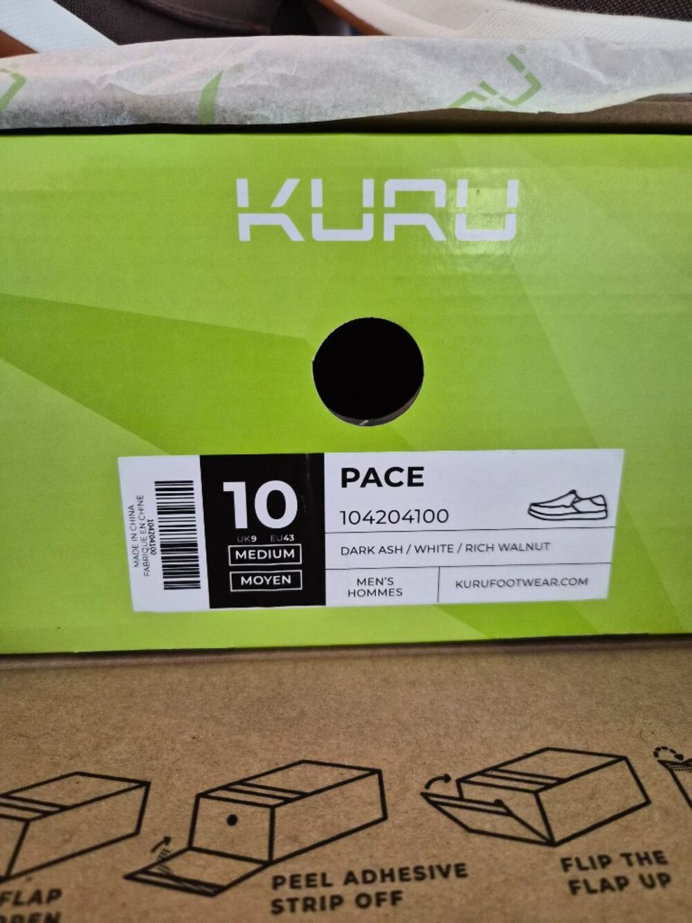 KURU Men's Pace shoes - Picture 4 of 4
